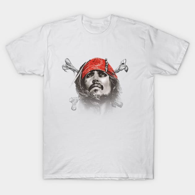 Captain Jack T-Shirt by madmonkey